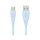 USAMS Kabel Green Series SJ714 18W 3A USB-A do USB-C 1m niebieski - 1568992 - zdjęcie